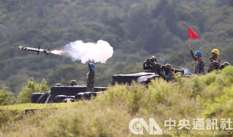 圖為國軍漢光演習(中央社／資料照片)