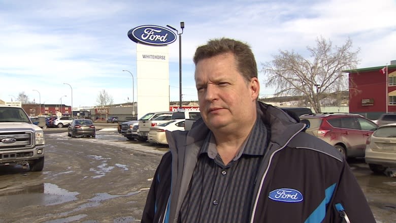 Vehicles fly off the lot as families flock to Whitehorse for hockey