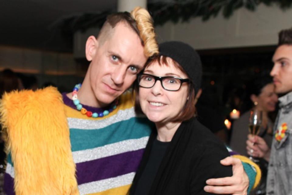 Jeremy Scott and Roxanne Lowit