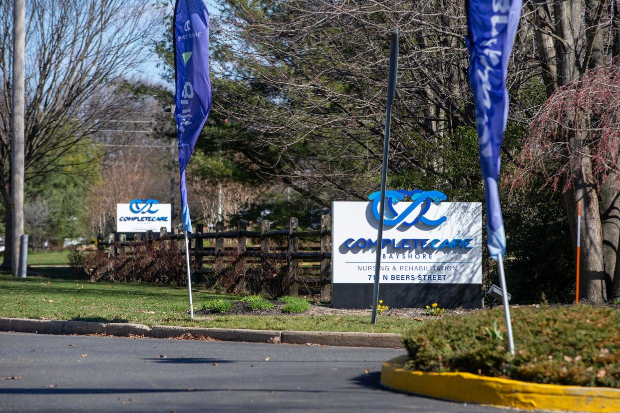 Exterior of Complete Care at Bayshore in Holmdel, NJ Thursday, March 21, 2024.
