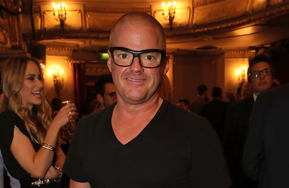 Heston Blumenthal engaged credit:Bang Showbiz