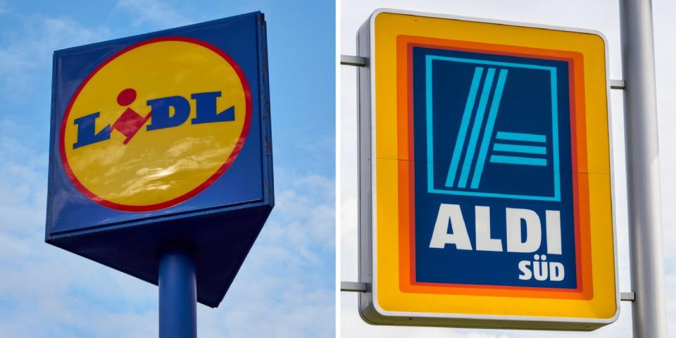 Lidl und Aldi stehen permanent im Wettbewerb miteinander.