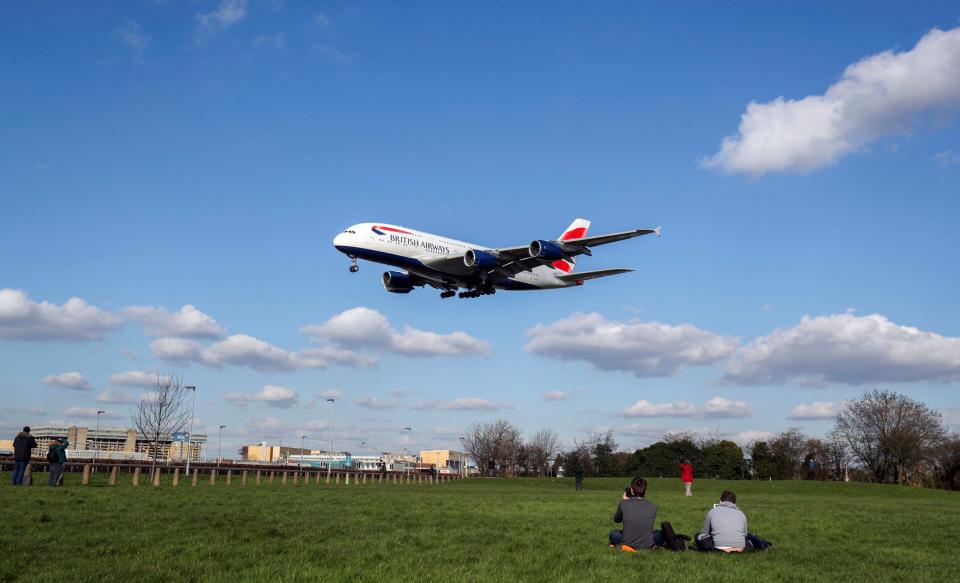 Beliebt bei Flugzeug-Fans: Der Airbus A380. 