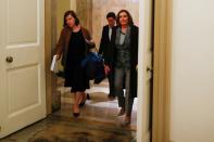 U.S. Speaker of the House Pelosi walks to her office on Capitol Hill in Washington