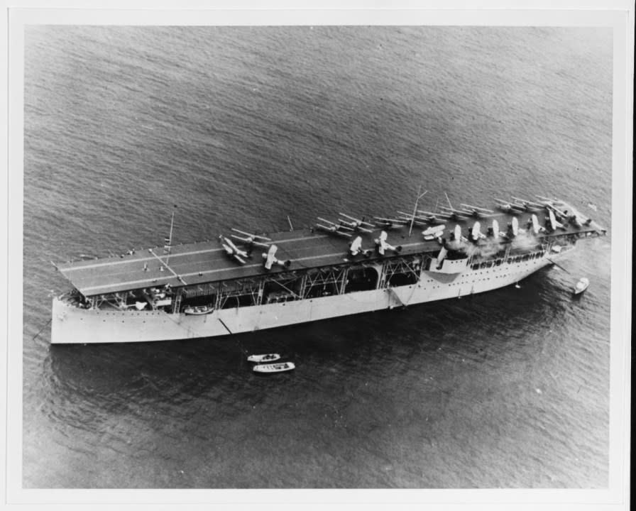 U.S.S. Langley 1922 (NHHC)