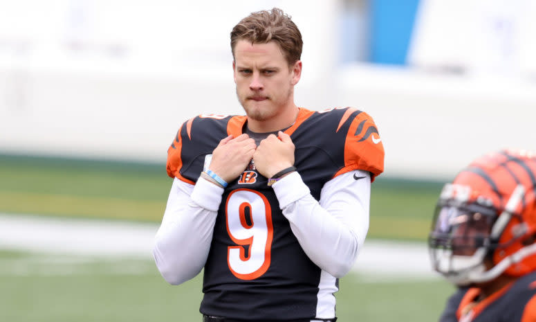 Cincinnati Bengals rookie quarterback Joe Burrow.