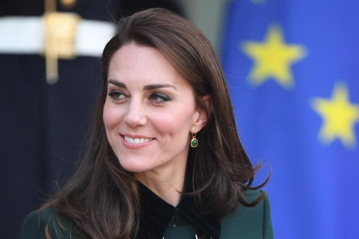 Solo tour: the Duchess of Cambridge: PA