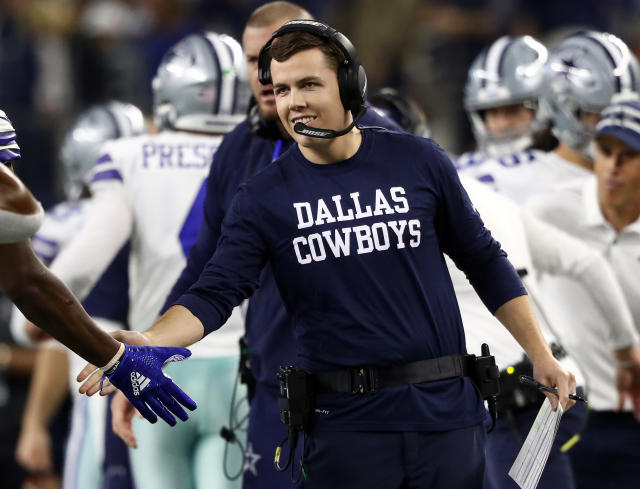 Cowboys head coach Mike McCarthy to retain Kellen Moore as offensive  coordinator