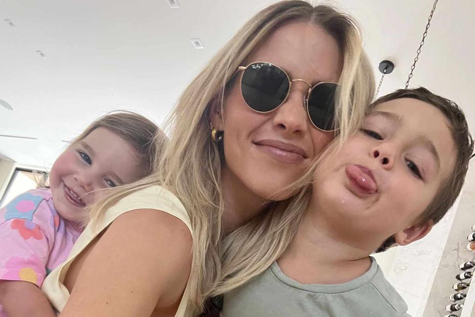 Claire Holt/Instagram
 Claire Holt with her kids