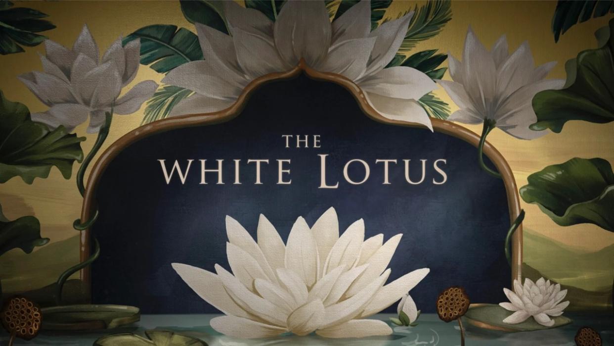  The White Lotus logo. 