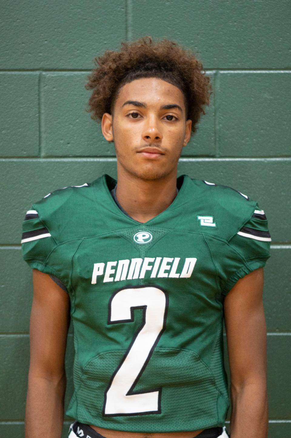 Pennfield senior Isaiah Adams.