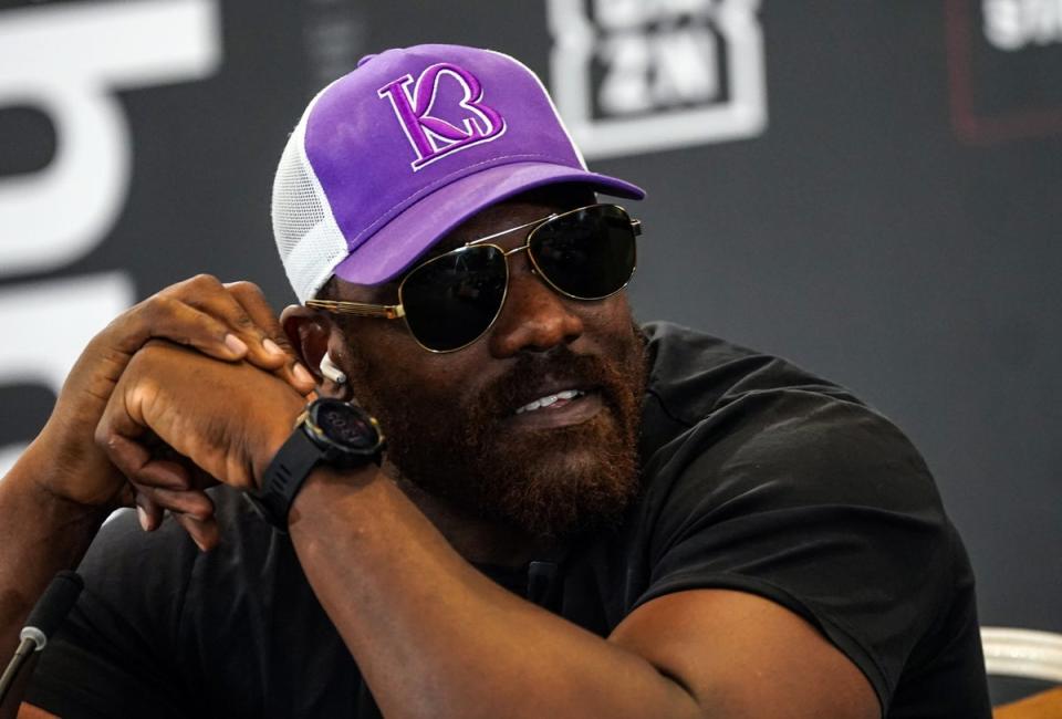 Derek Chisora did not pull any punches during an expletive-laden tirade (Victoria Jones/PA) (PA Wire)