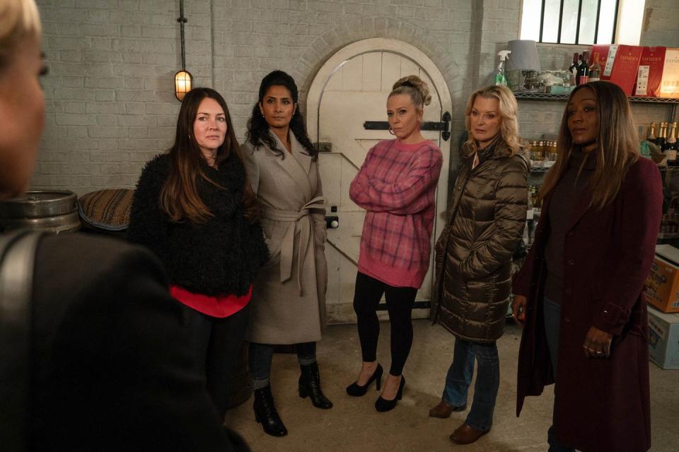 stacey slater, suki kaur panesar, linda carter, kathy beale, denise fox, eastenders