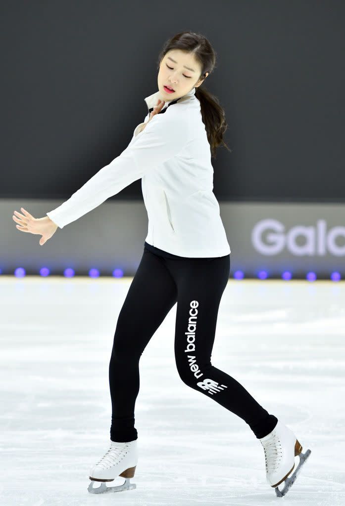 2014 年的索契冬奧會，也是金妍兒生涯最後一戰  SEOUL, SOUTH KOREA - JUNE 04: Yuna Kim attends 