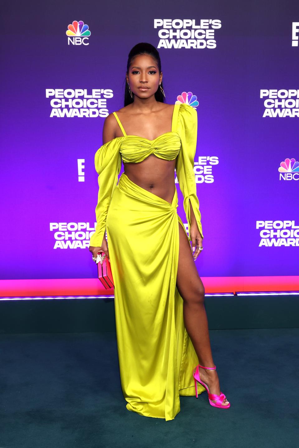 Carlacia Grant at the 2021 People's Choice Awards.