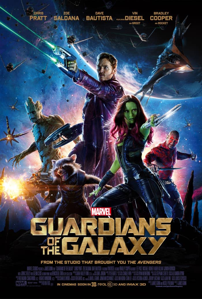 "Guardians of the Galaxy" poster