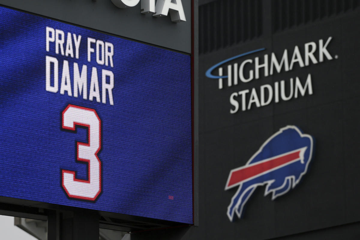 Bills' Damar Hamlin suffers cardiac arrest on field: Safety shows  'remarkable improvement;' Biden reaches out 