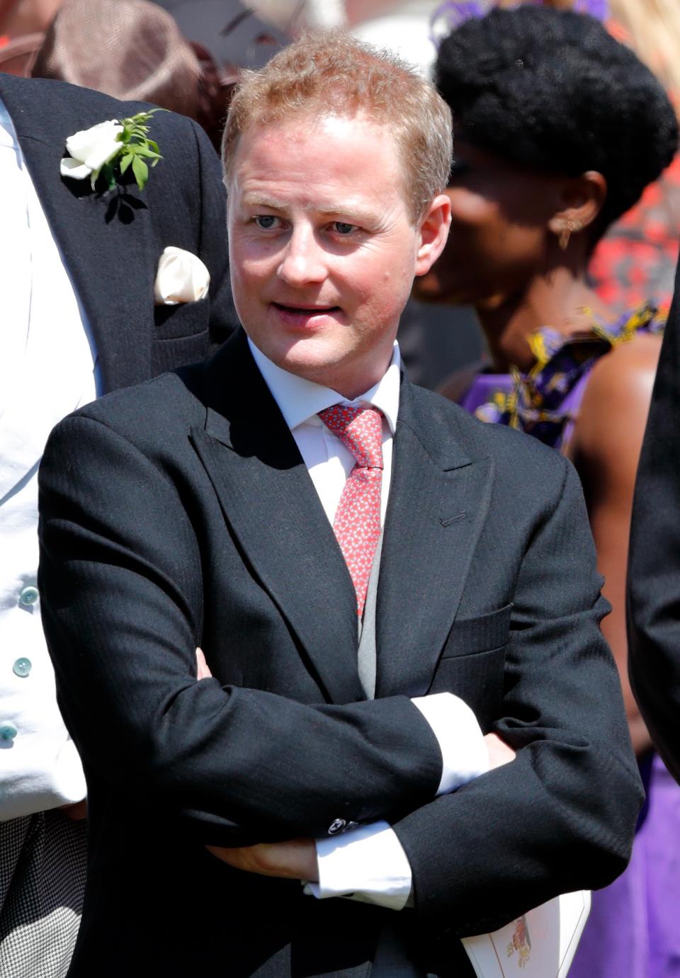 Guy Pelly auf der Hochzeit von Prinz Harry und Herzogin Meghan. (Bild: Max Mumby/Indigo/Getty Images)