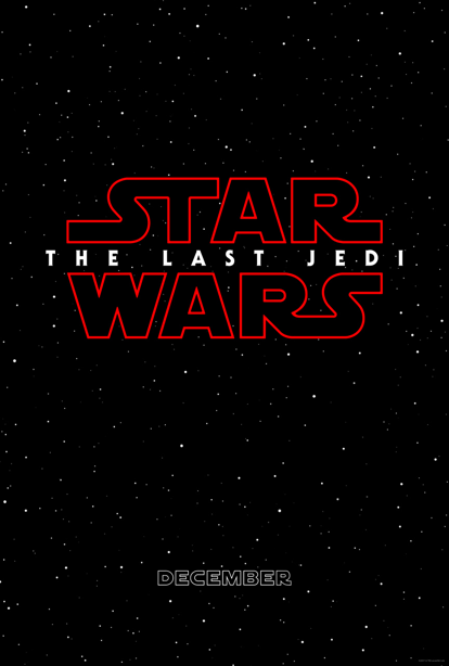 Disney präsentierte soeben das Logo und den Titel für Star Wars: The Last Jedi. (Disney/Lucasfilm)