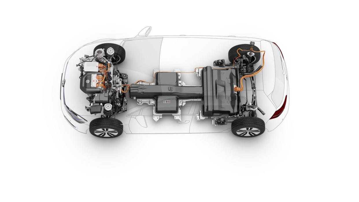 components e drive and high voltage battery system