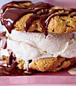 Peanut Butter Ice Cream Sandwiches