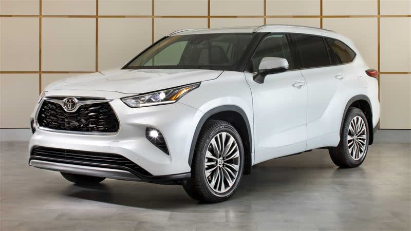 Toyota為Highlander推出2023年式新車。（圖／翻攝自Toyota官網）