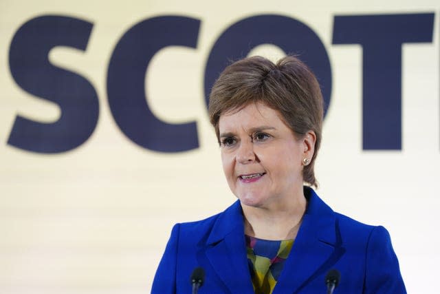 First Minister of Scotland Nicola Sturgeon