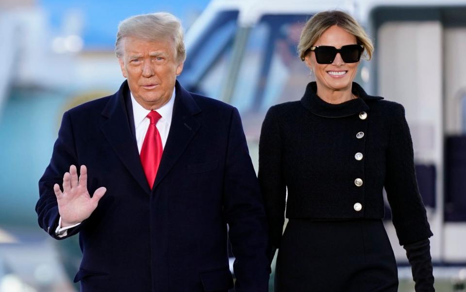 Donald Trump and Melania Trump