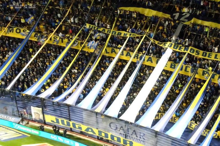 Imágenes de drone del estadio de Boca Juniors