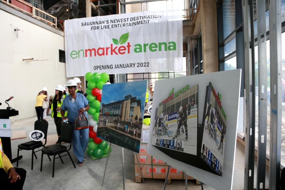 Enmarket is the naming partner of the Savannah arena.