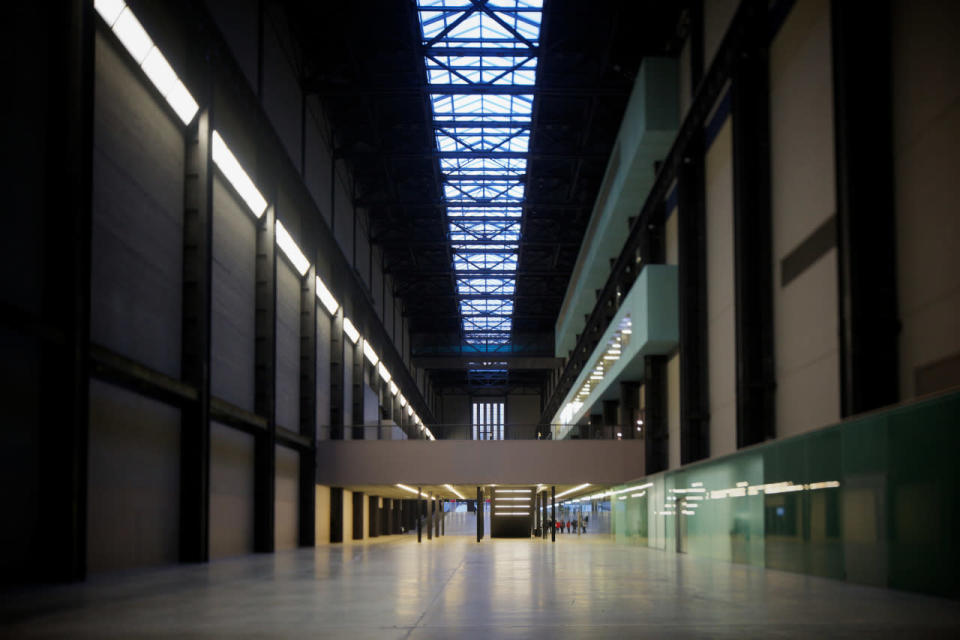 Take shelter in the Tate Modern’s cool, dark turbine hall