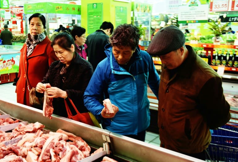 Food prices surged during the annual Lunar New Year holiday, with pork prices jumping 25.4% year-on-year