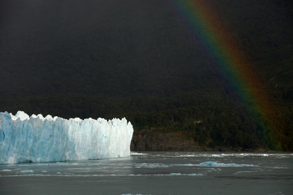 Glaciar Perito Moreno en Argentina. (Getty Images)