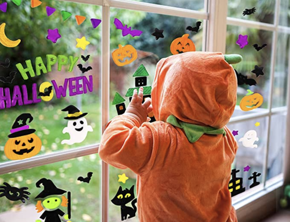 <p>Want to give your home a <a href="https://www.housebeautiful.com/entertaining/holidays-celebrations/g3650/outdoor-halloween-decorations/" rel="nofollow noopener" target="_blank" data-ylk="slk:scream-worthy Halloween makeover;elm:context_link;itc:0;sec:content-canvas" class="link ">scream-worthy Halloween makeover</a>, but don't have the time? Then, outfitting the outside of your place is the way to go. In addition to <a href="https://www.housebeautiful.com/entertaining/holidays-celebrations/a23748313/rise-of-the-jack-o-lanterns-video/" rel="nofollow noopener" target="_blank" data-ylk="slk:adding a jack-o'-lantern;elm:context_link;itc:0;sec:content-canvas" class="link ">adding a jack-o'-lantern</a> and a bowl of candy to your front porch, the windows should be the priority. You can't go wrong with easy-to-hang Halloween decorations for your window including <a href="https://www.housebeautiful.com/entertaining/holidays-celebrations/g22624318/halloween-light-ideas/" rel="nofollow noopener" target="_blank" data-ylk="slk:themed lights;elm:context_link;itc:0;sec:content-canvas" class="link ">themed lights</a>, menacing posters, or frightening three-dimensional characters that move whenever anyone walks by. </p><p>Below you'll find an array of ideas and we recommend mixing and matching. A number of these finds are scary good and complement one another. As mentioned, all of our ideas couldn't be easier to install and for those decorating on a budget, you're in luck. Keep scrolling and you'll notice that many pieces come in at <a href="https://www.amazon.com/Cool-Things-Under-20-Dollars/s?k=Cool+Things+Under+20+Dollars&tag=syn-yahoo-20&ascsubtag=%5Bartid%7C10057.g.22639494%5Bsrc%7Cyahoo-us" rel="nofollow noopener" target="_blank" data-ylk="slk:$20 and under;elm:context_link;itc:0;sec:content-canvas" class="link ">$20 and under</a>. That's not a bad price tag for some seasonal decorating so with the holiday right around the corner, don't delay things any further and get to shopping. We guarantee your spot will be the talk of the neighborhood in no time!</p>