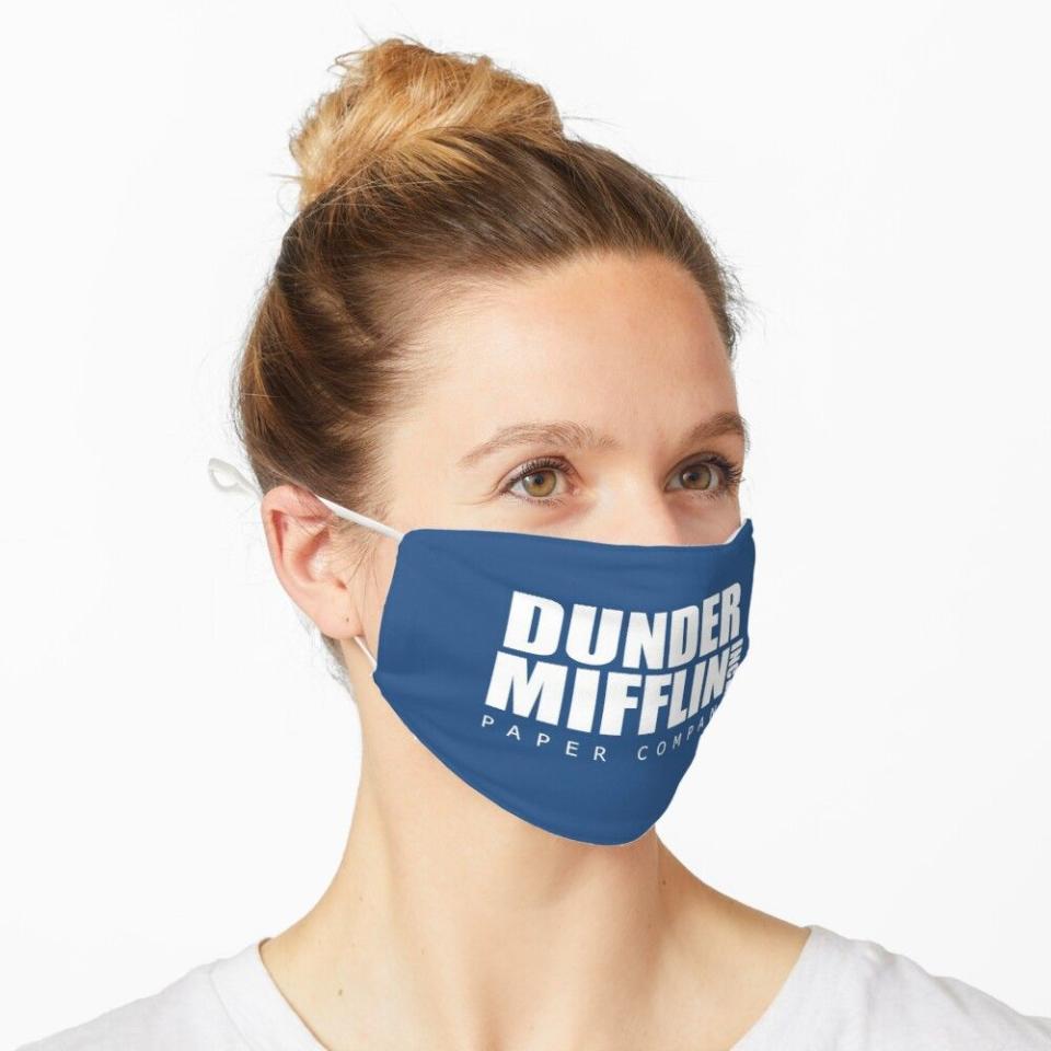 <p>redbubble.com</p><p><strong>$10.00</strong></p><p>Inspired by Jim Halpert’s low-effort Halloween costumes on <em>The Office</em>? Just don this mask (and possibly some business-casual clothes) and call it a day.</p>