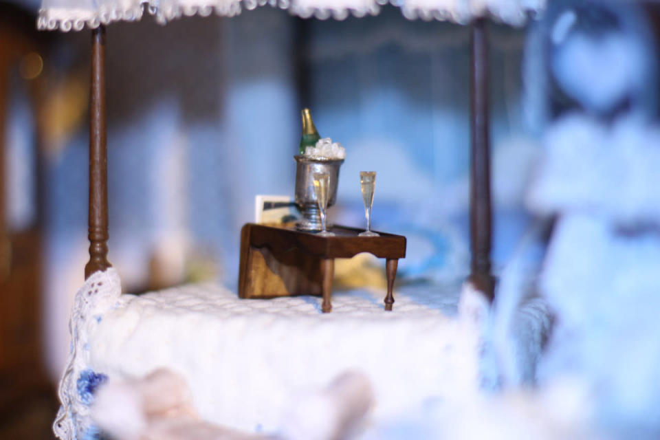 In this dollhouse, the miniatures go beyond meticulous.