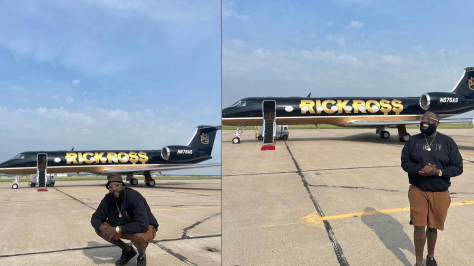Rick Ross Adds A Private Jet To His Collection