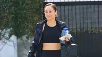 <p>Cara Santana steps out in L.A. on July 26. </p>