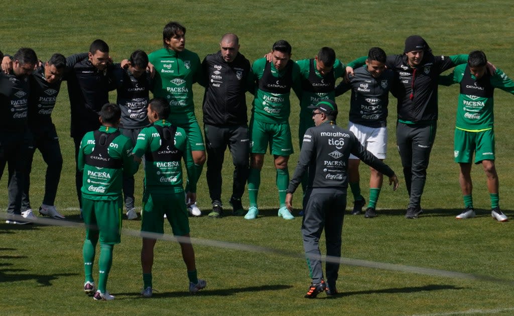 MUNDIAL BOLIVIA-VENEZUELA (AP)