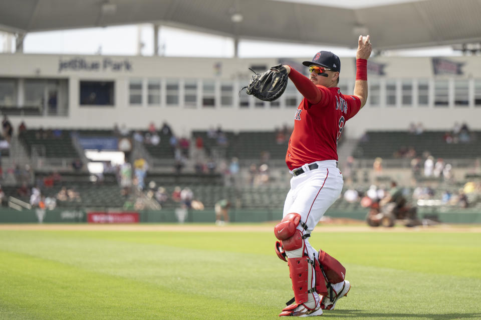 Reese McGuire預計將扛起波士頓紅襪主戰捕手。（Photo by Maddie Malhotra/Boston Red Sox/Getty Images）