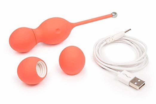 If you're looking for an accessory that'll build vaginal strength while also doubling as a vibrator, <a href="https://fave.co/2O7w2df" target="_blank" rel="noopener noreferrer">this Kegel exercise toy</a> is just the thing. It includes three sets of weights that increase in size, so you can gradually build up the strength of your vaginal walls. Because it also includes 10 quiet vibrating modes, it can also be used as a personal vibrator.&nbsp;<a href="https://fave.co/2O7w2df" target="_blank" rel="noopener noreferrer"><strong>Get the We-Vibe Bloom Kegel Balls here</strong>﻿</a>.