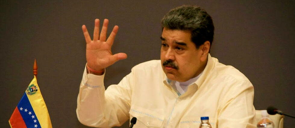 La présidence de Nicolas Maduro n'est pas reconnue par de nombreux pays, dont les États-Unis (photo d'archives).  - Credit:Cuban Presidency HANDOUT / MAXPPP / EPA/MAXPPP