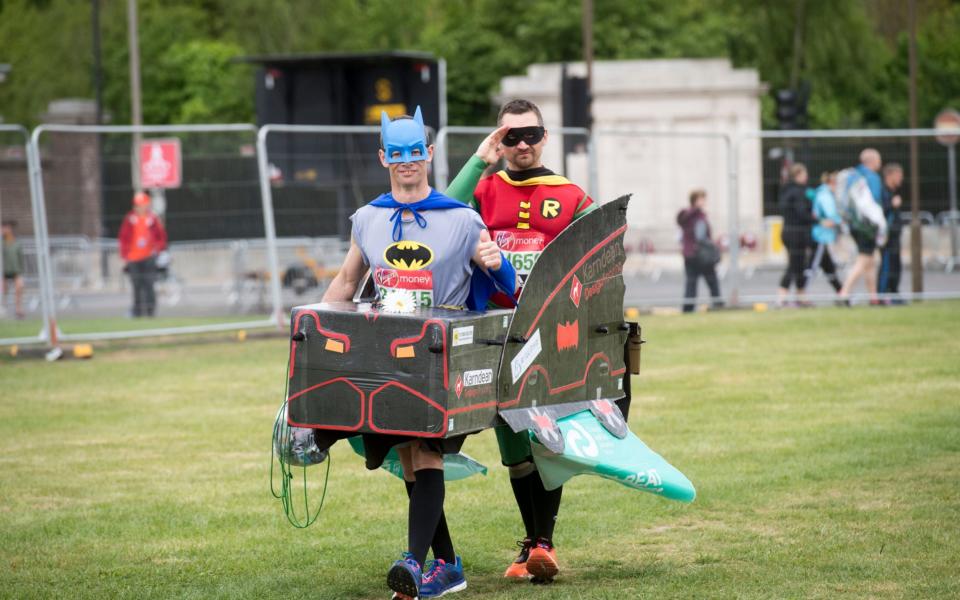 Batman and Robin - Credit: Paul Grover/The Telegraph