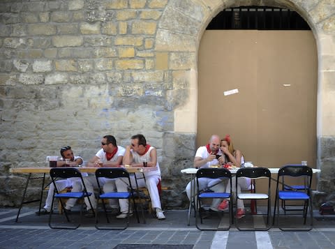 Revellers during the eight-day event - Credit: GETTY