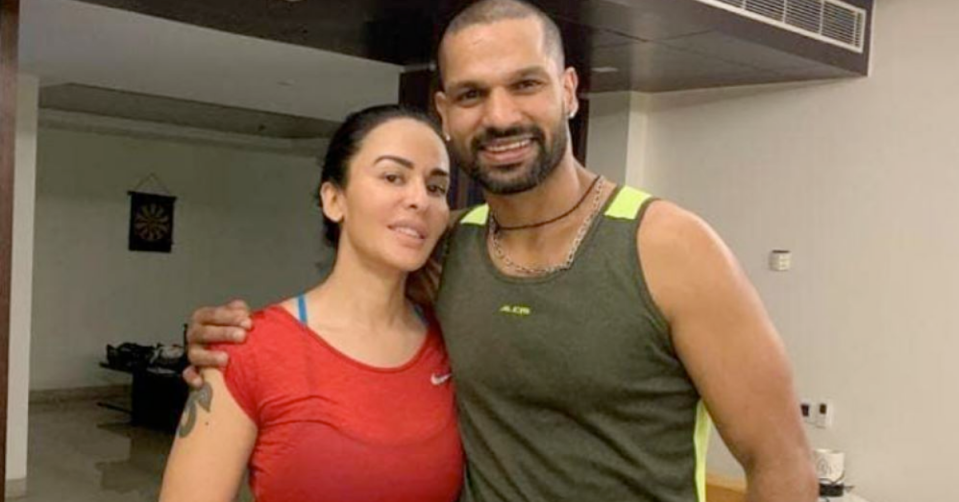 Shikhar Dhawan, Aesha Mukerji