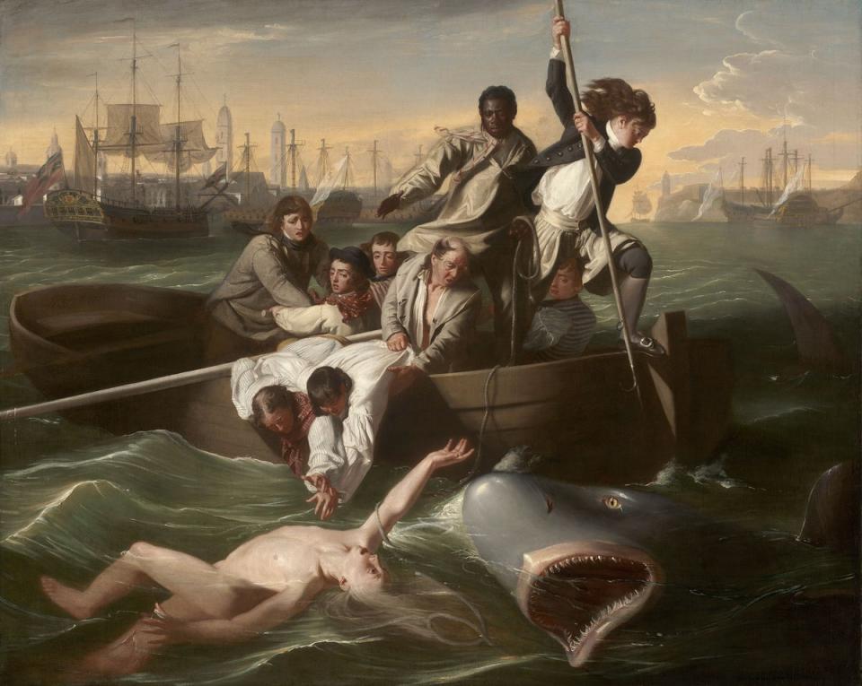 John Singleton Copley RA, Watson and the Shark, 1778 (Museum of Fine Arts, Boston)