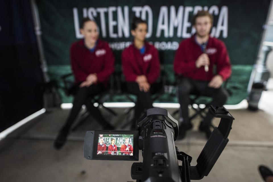 Dancers Marisa Whiteman, Divya Rhea and Gavin Abercrombie are interviewed.