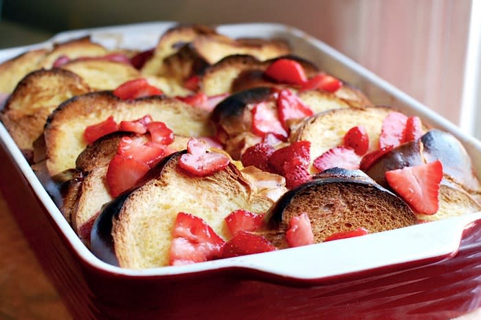 Strawberry Baked French Toast