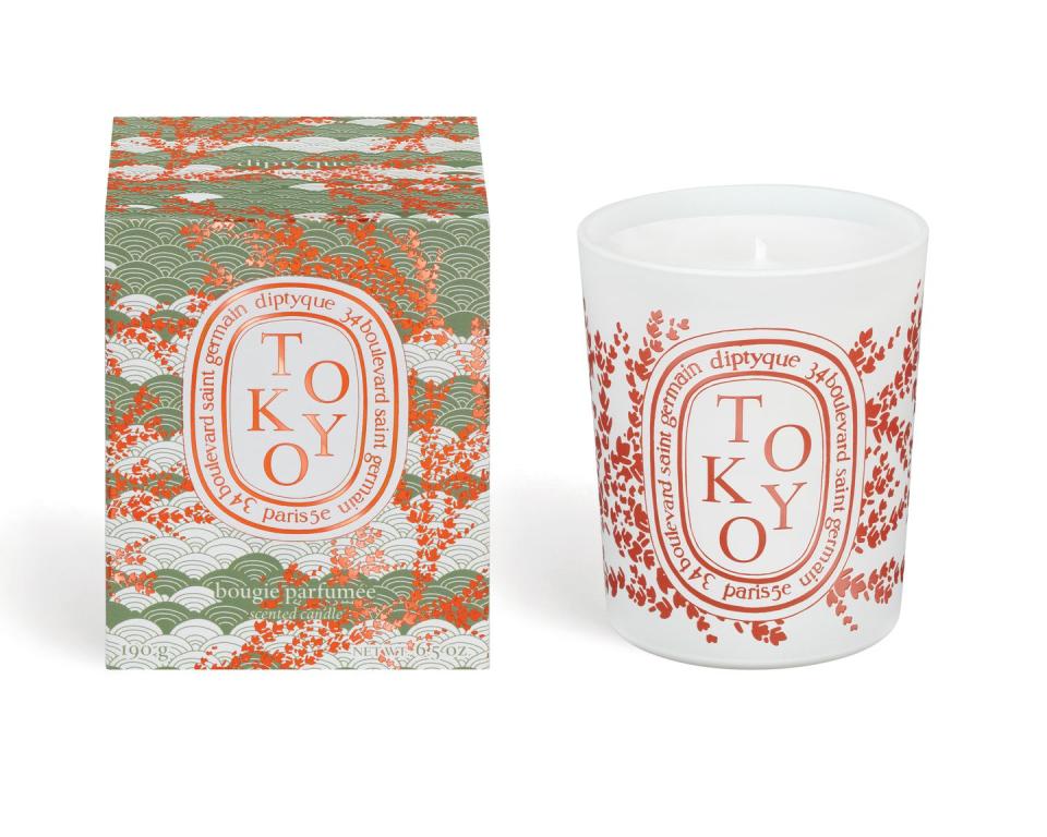 6) Diptyque Tokyo Candle