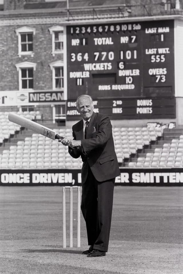 Sir Len Hutton – The Oval, London